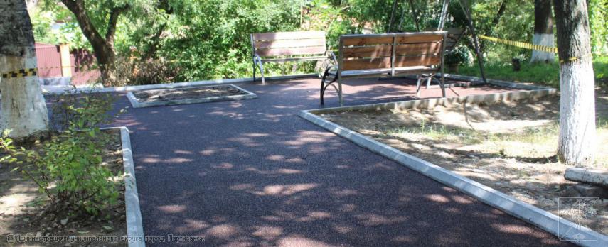 Территориальное общественное самоуправление "Дворцовый" Партизанского городского округа", проект "Сквер "Гармония души"