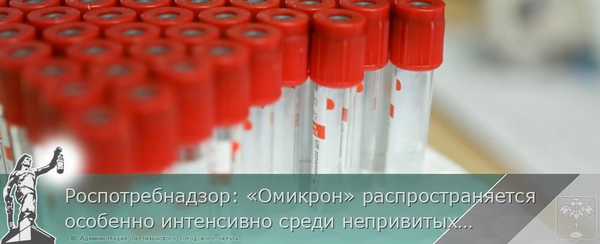 Роспотребнадзор: «Омикрон» распространяется особенно интенсивно среди непривитых | Администрация муниципального округа город Партизанск Приморского края Официальный сайт Роспотребнадзор: «Омикрон» распространяется особенно интенсивно среди непривитых | Администрация муниципального округа город Партизанск Приморского края Официальный сайт
